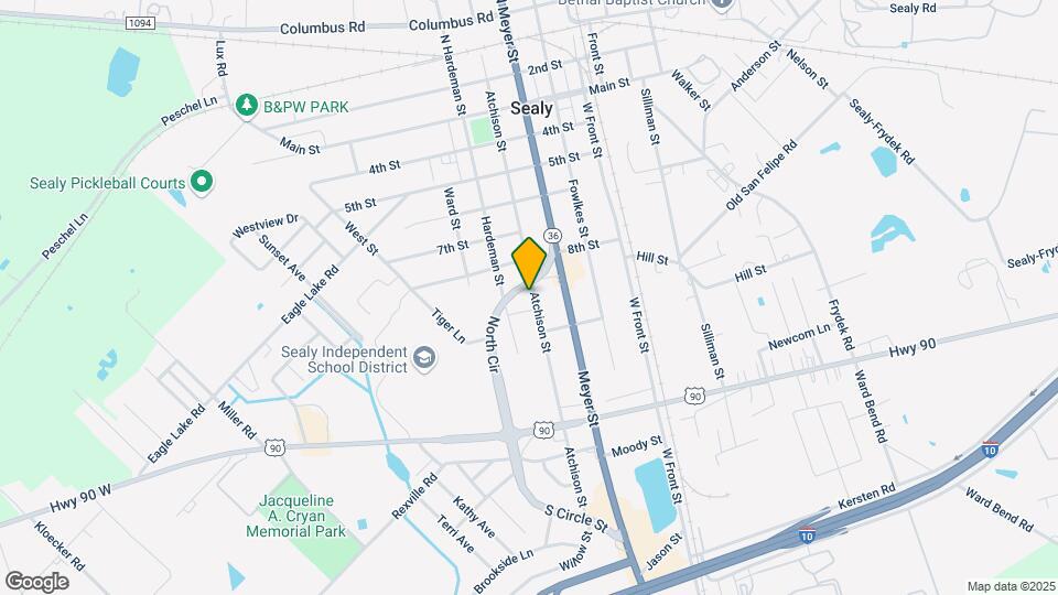 913 Atchison St Map and Location Details