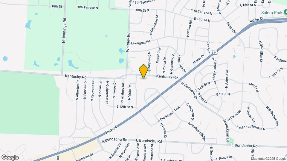 18215 E Kentucky Rd Map and Location Details