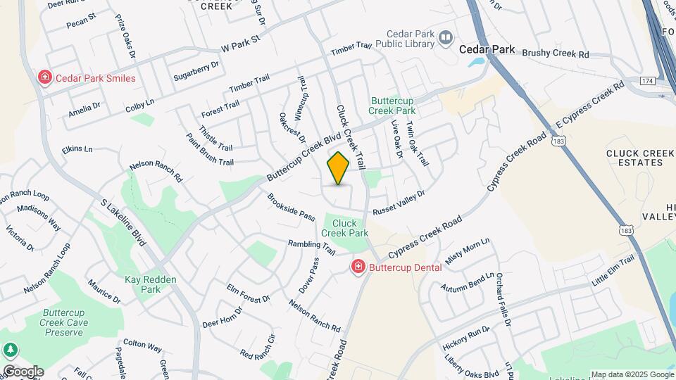 806 Sunny Ln Map and Location Details