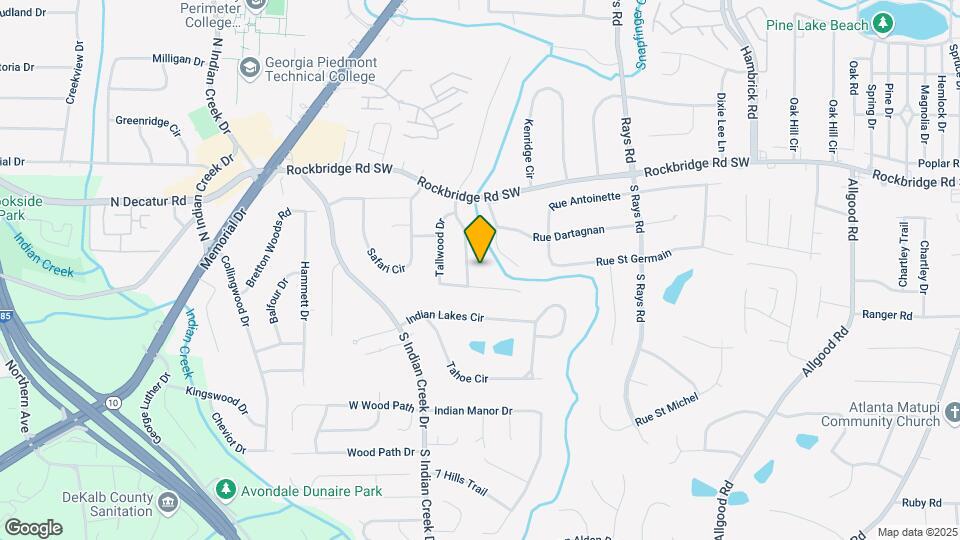 484 S Susan Creek Dr Mapa y Detalles de la Ubicación
