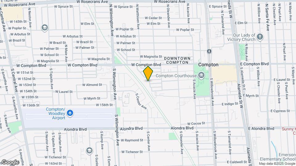 237 S Matthisen Ave Mapa y Detalles de la Ubicación