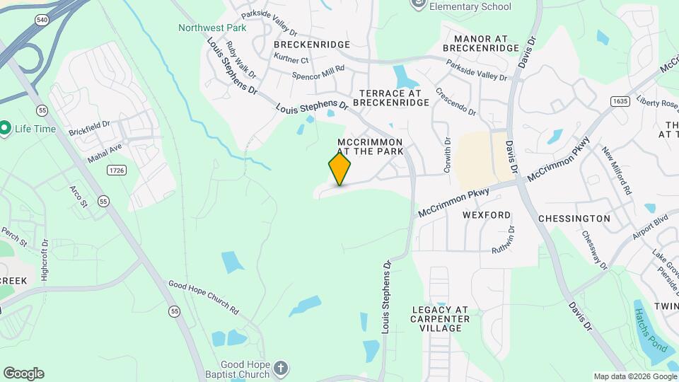 2101 Addenbrock Dr Map and Location Details