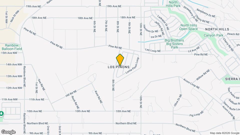 878 Loma Pinon Loop, Unit SI ID1597079P Mapa y Detalles de la Ubicación