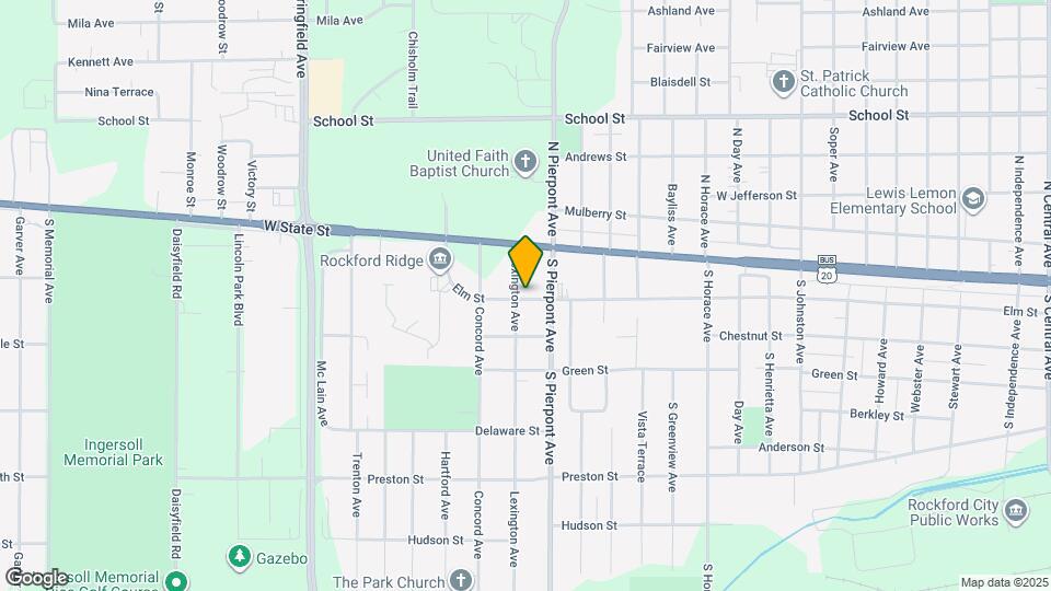 3317 Elm St Map and Location Details