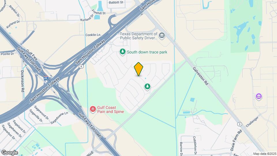 10926 Clearsable Ln Map and Location Details