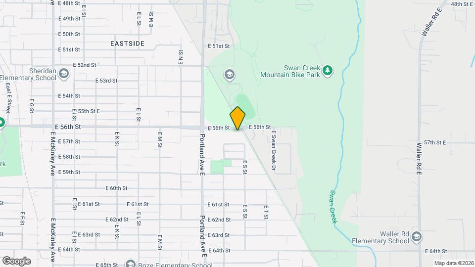 1722 E 56th St Map and Location Details