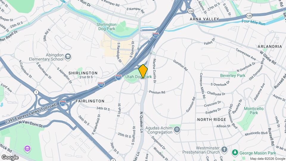 3191 S Stafford St Map and Location Details