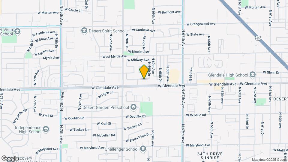 6975 W Cactus Wren Dr Map and Location Details
