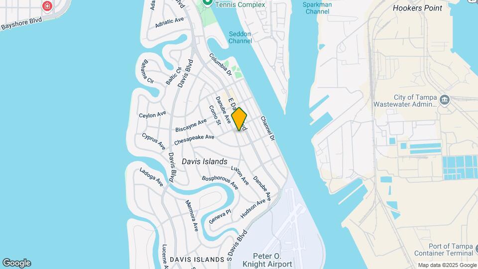 411 Danube Ave Map and Location Details