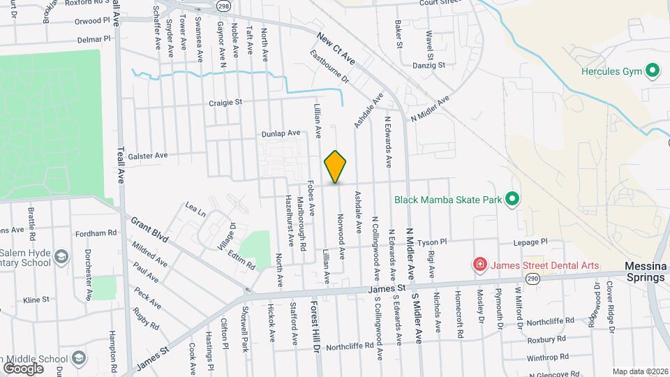 297 Norwood Ave Mapa y Detalles de la Ubicación