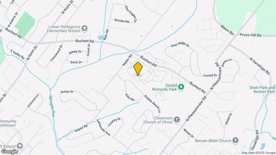 1905 Walnut Ridge Dr Map and Location Details