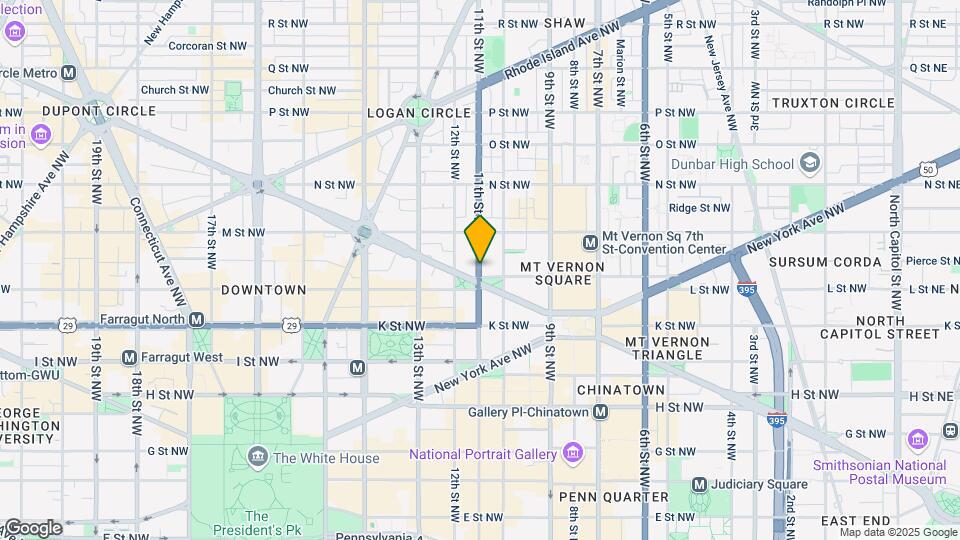 1111 11th St NW Map and Location Details