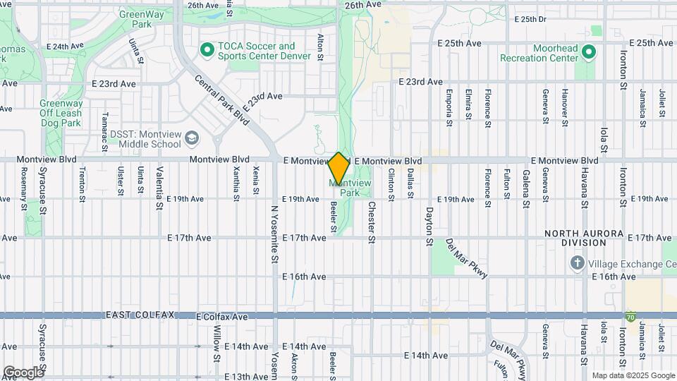 1920 Beeler St Map and Location Details