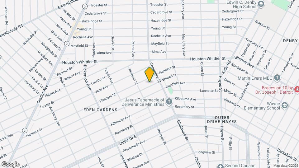 14281 Wilfred St Mapa y Detalles de la Ubicación