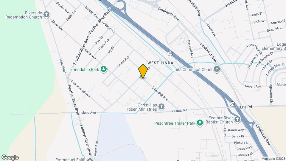 1154 Grand Ave Map and Location Details