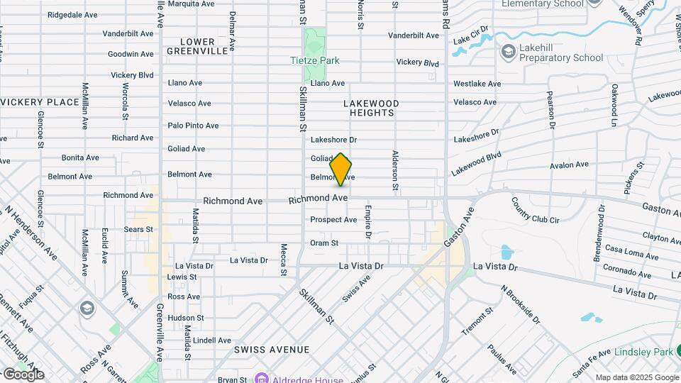 6155 Richmond Ave Map and Location Details