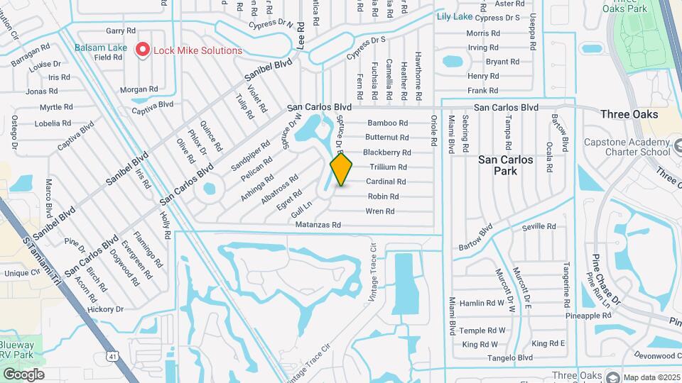 8287 Robin Rd Mapa y Detalles de la Ubicación