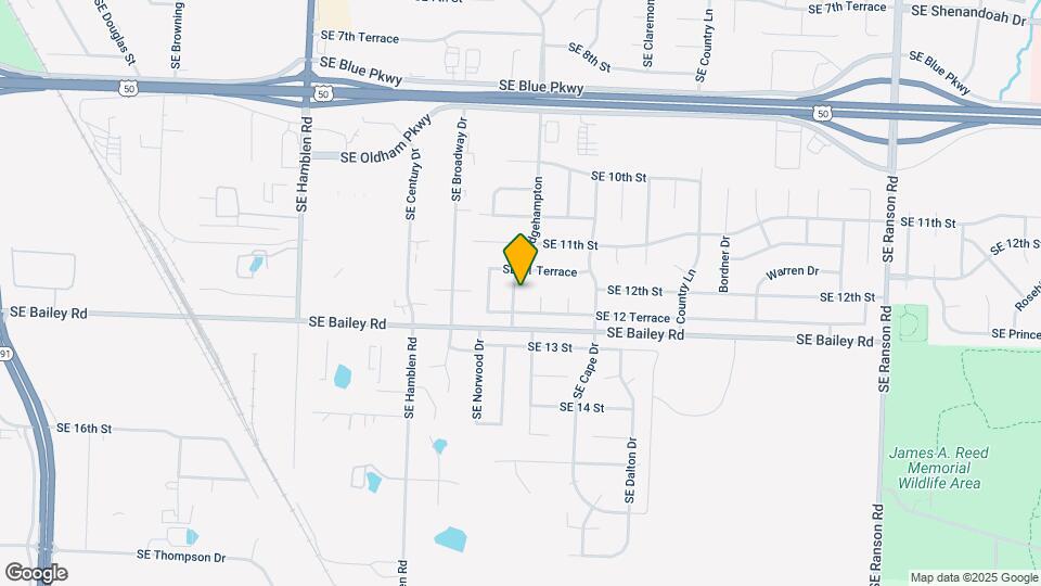1209 SE Bridgehampton Way Map and Location Details