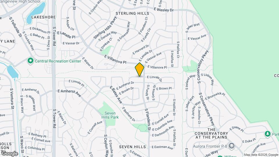 19584 E Linvale Dr Map and Location Details