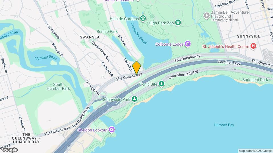 93 The Queensway Map and Location Details