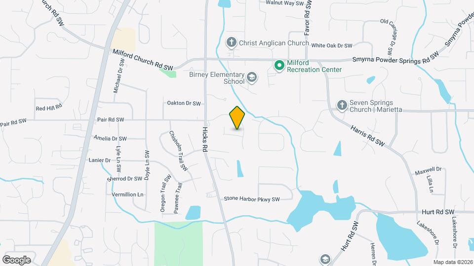 802 Grindstone Pl SW Mapa y Detalles de la Ubicación