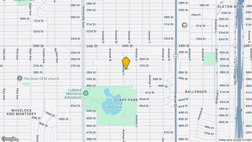 2118 38th St Map and Location Details