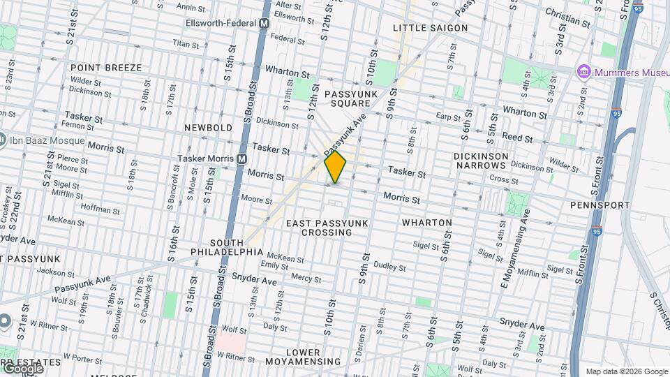 1026 Morris St Map and Location Details