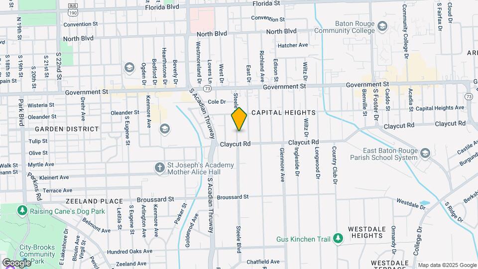 829 Steele Blvd Map and Location Details