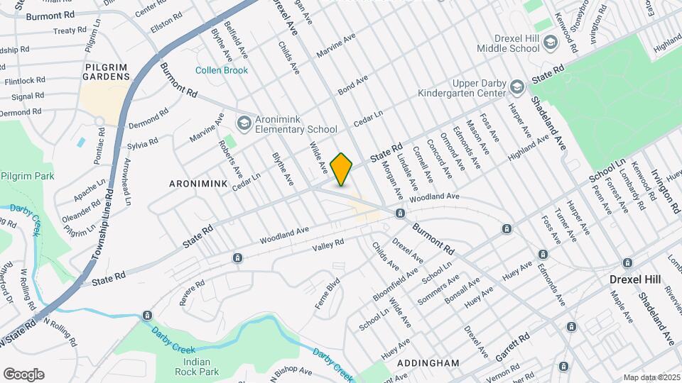 757 Burmont Rd Map and Location Details