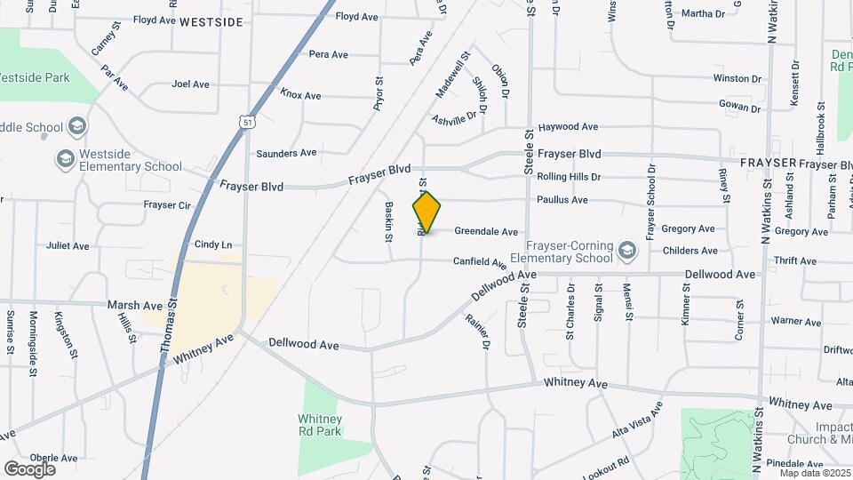 3256 Ridgecrest St Map and Location Details