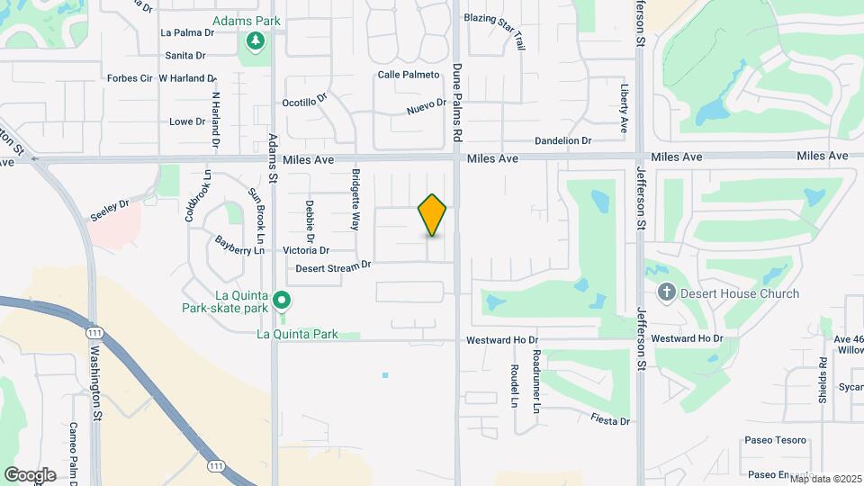 45450 Desert Fox Dr Map and Location Details