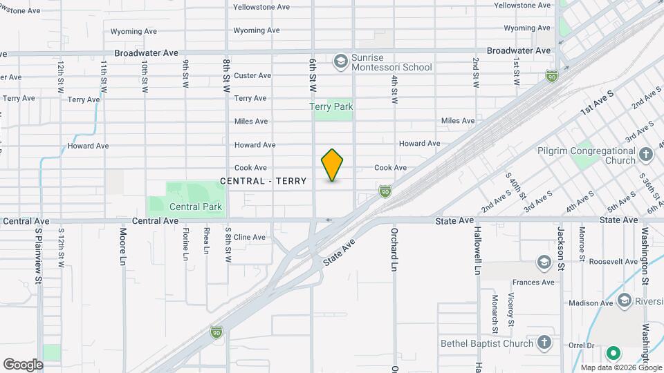 527 Saint Johns Ave, Unit 527 Back house Map and Location Details