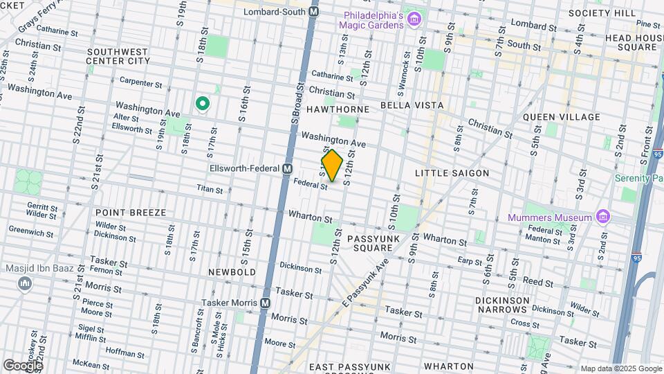 1229 Federal St Mapa y Detalles de la Ubicación