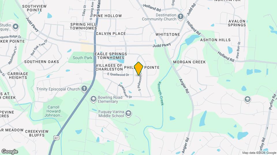 1024 S Philwood Ct Map and Location Details