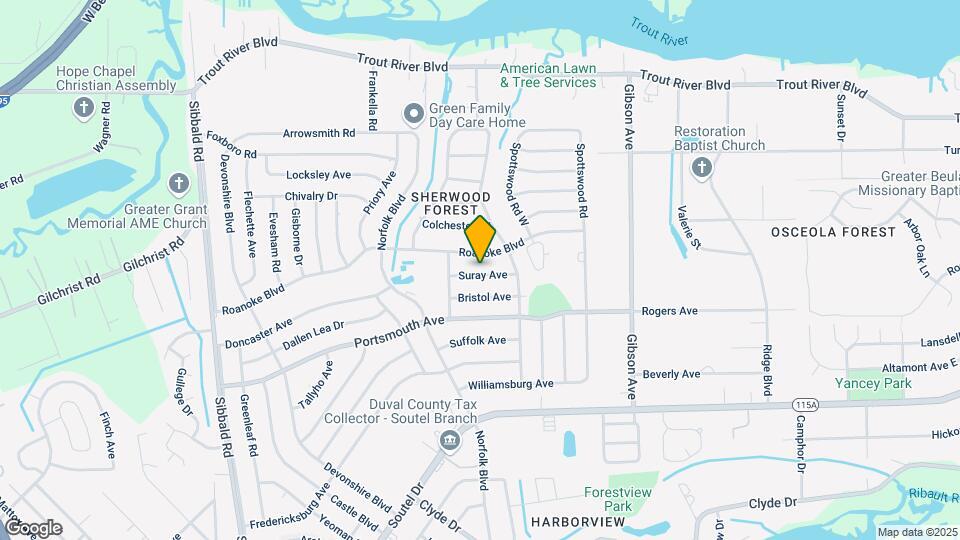 4649 Suray Ave Map and Location Details