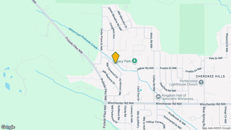 3813 NW Millbrae Dr Map and Location Details