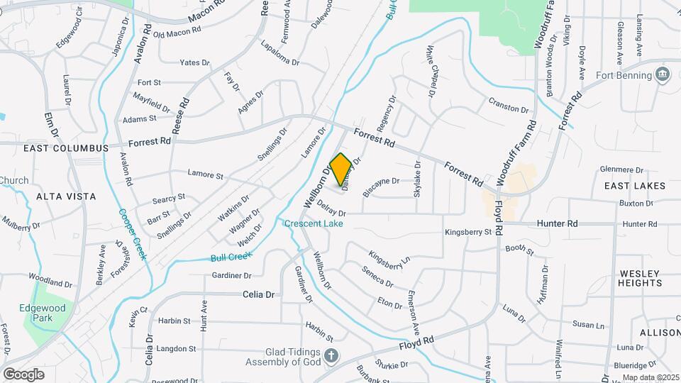 2227 Danbury Dr Map and Location Details