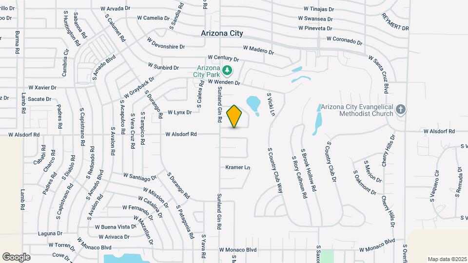 9200 W Debbie Ln Map and Location Details