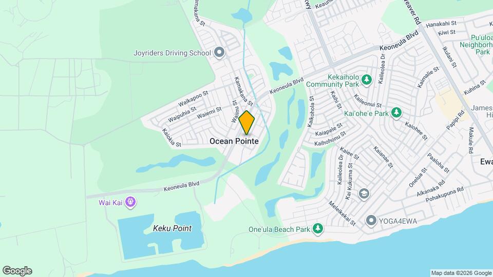 91-1060-1060 Kaiuliuli St Map and Location Details