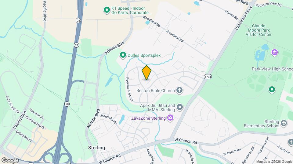 21765 Tottenham Hale Ct Map and Location Details