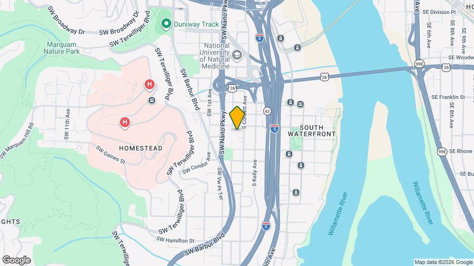 3535 S Corbett Ave, Unit 303 Mapa y Detalles de la Ubicación