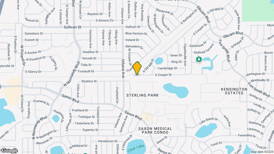 1055 S Cooper Dr Map and Location Details