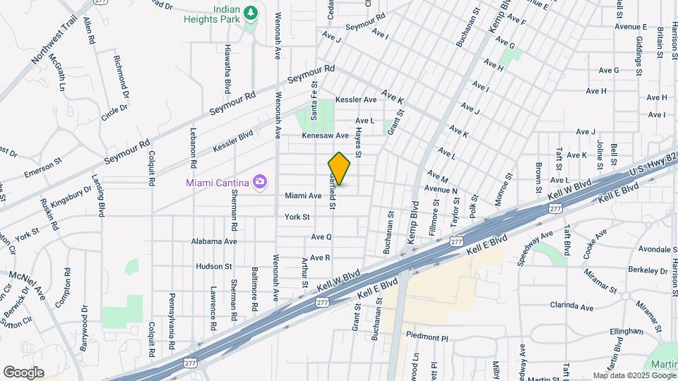 3012 Miami Ave Map and Location Details