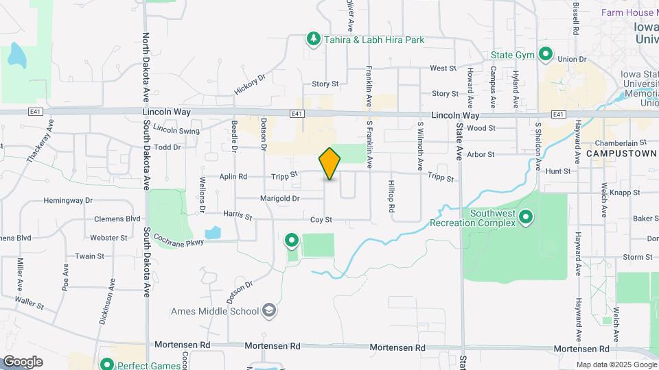 316 Sunflower Dr Map and Location Details