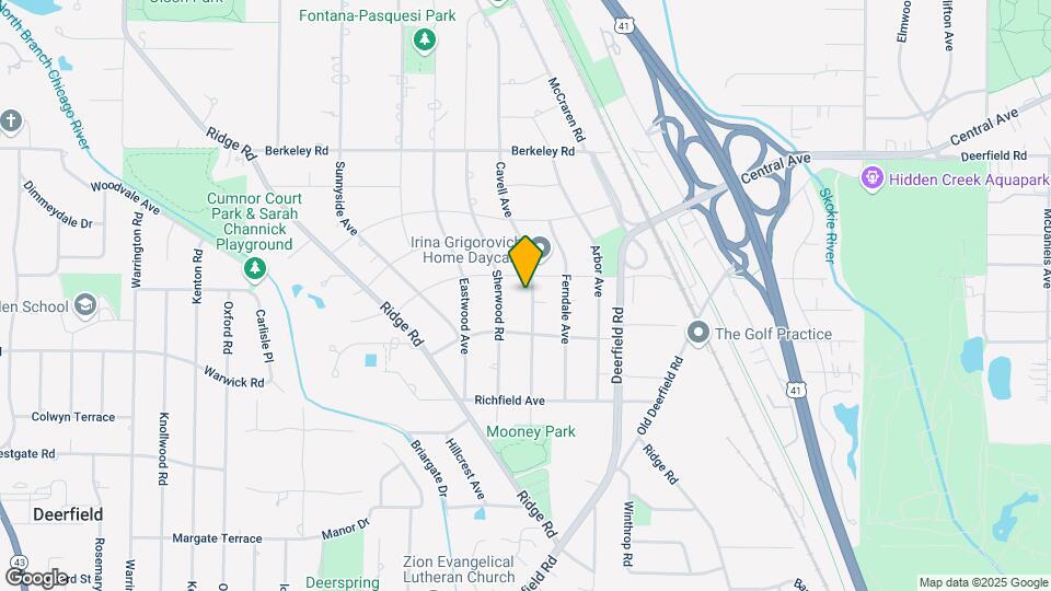 1366 Cavell Ave Map and Location Details