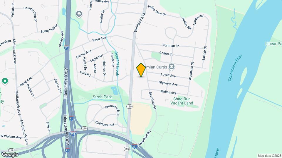 Deerfield Apartments Map and Location Details