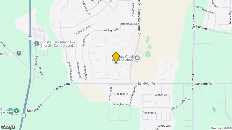 123 Weeping Moss Way Map and Location Details