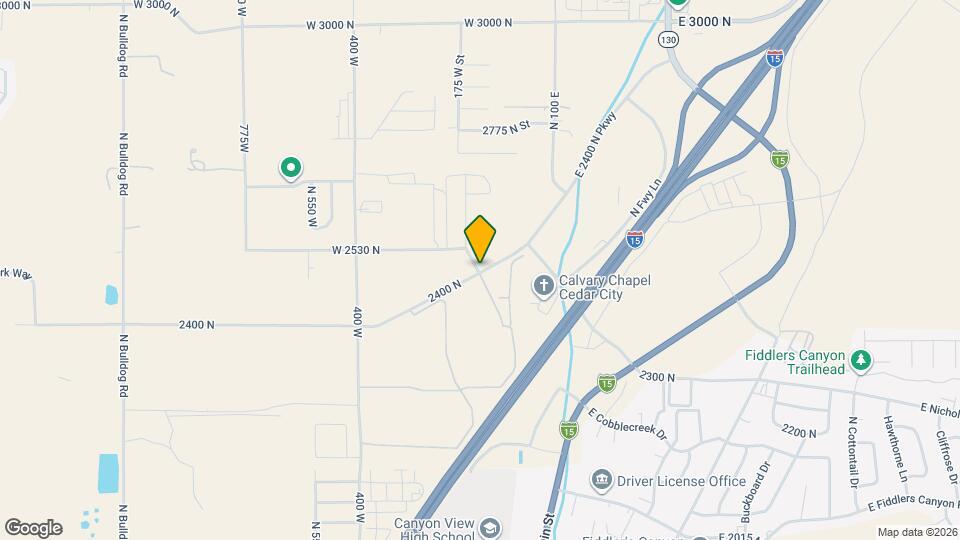 Cascade Springs Resort Apartments Map and Location Details