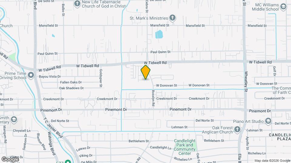 2213 Padron Pl Map and Location Details