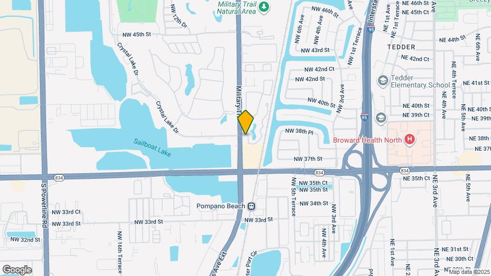 878 Crystal Lake Dr Map and Location Details